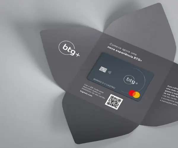 Cartão de Crédito BTG+: Opções com Cashback e ZERO anuidade!