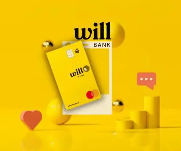 Novo cartão de crédito Will Bank - Opção sem anuidade com limite extra!